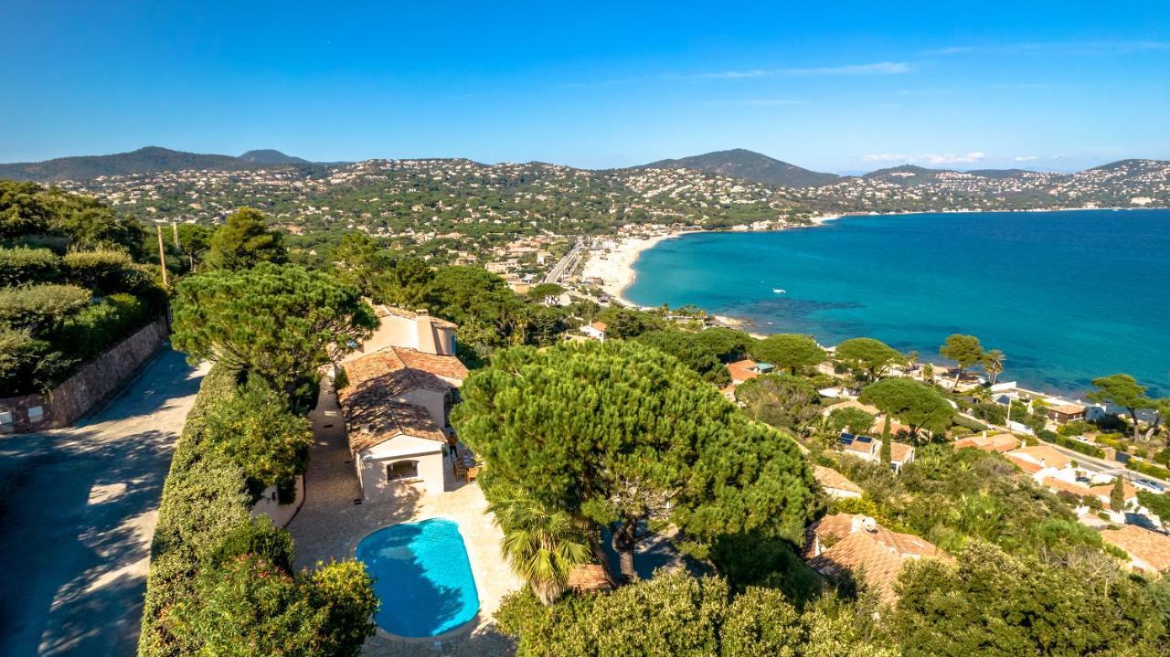Superbe Villa, Incroyable Vue Mer, Piscine Chauffee, Climatisee Сент-Максім Екстер'єр фото